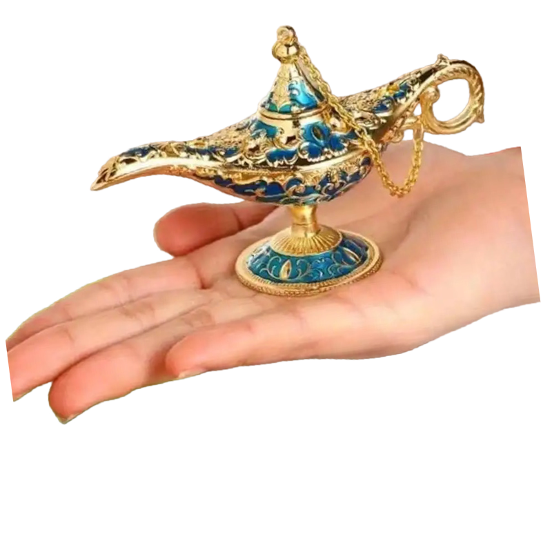 Lampara De La Suerte Y Deseos, Artesanía Decorativa Vintage.-4