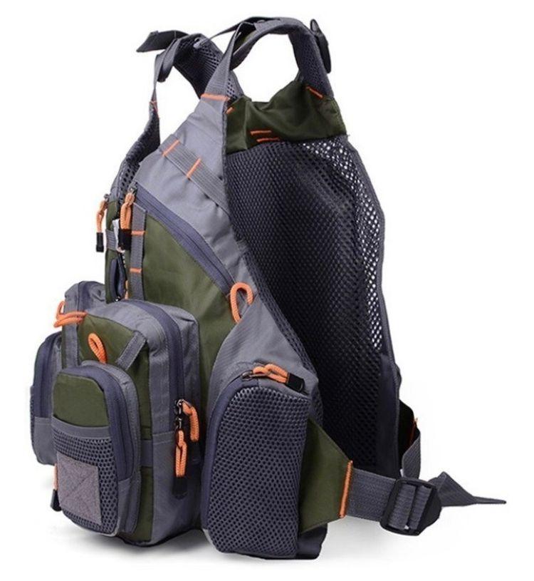 Chaleco De Pesca Salvavidas Mochila Pescador CBF-4