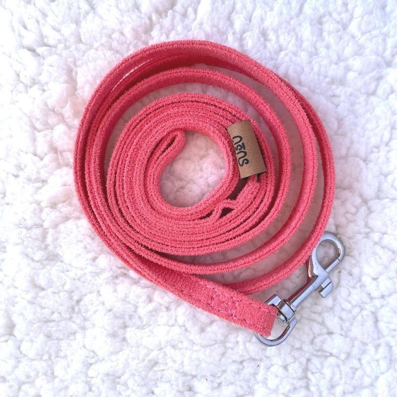 Arnés Susú ® Talla XS de terciopelo completo Rosa-1