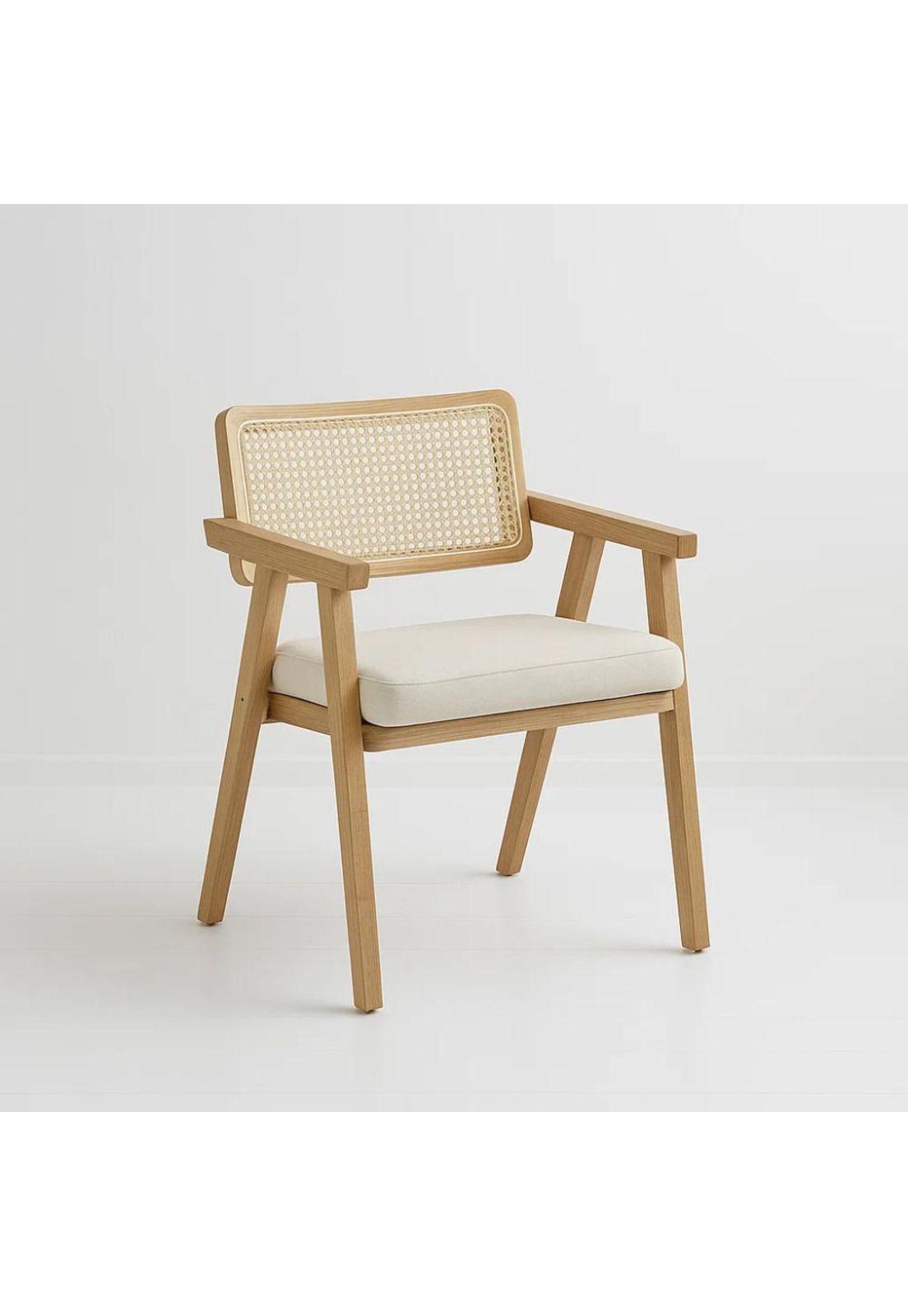 Sitial Noruego de Madera Acolchado-1