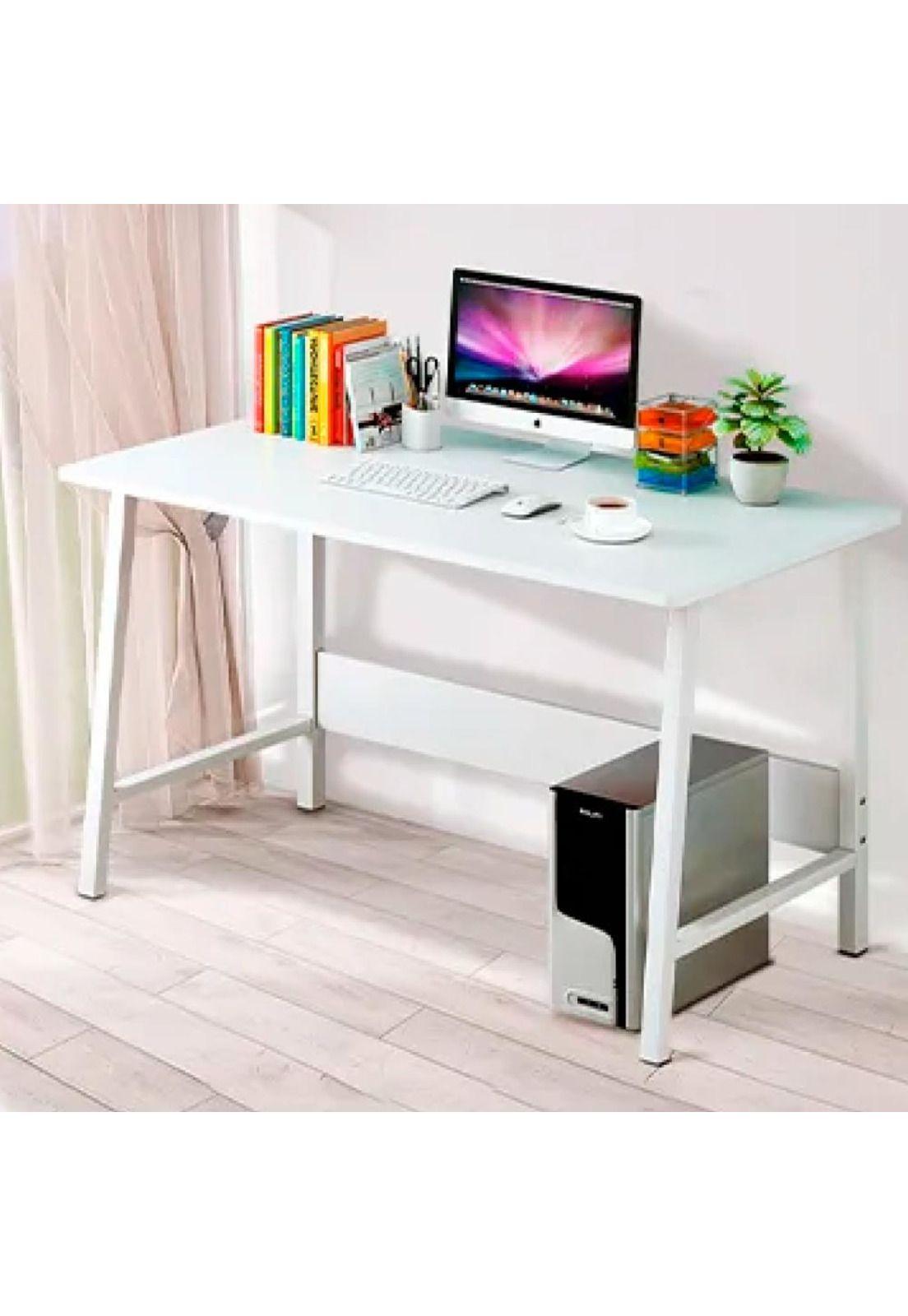 Escritorio Nórdico Blanco 120x55x72 Cms-2