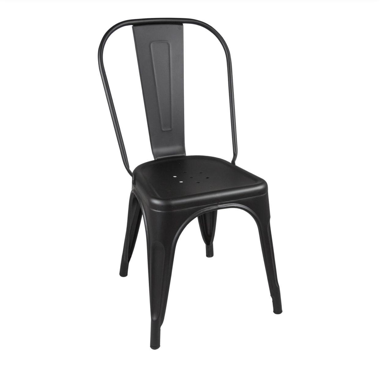 Silla Tolix negro -2