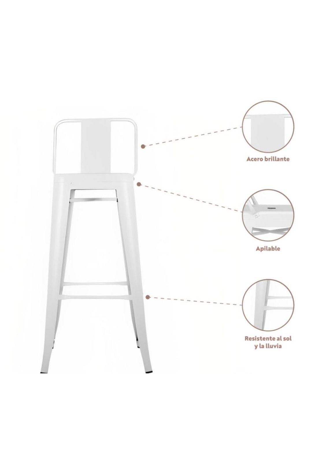 Taburete Tolix 65cm-4