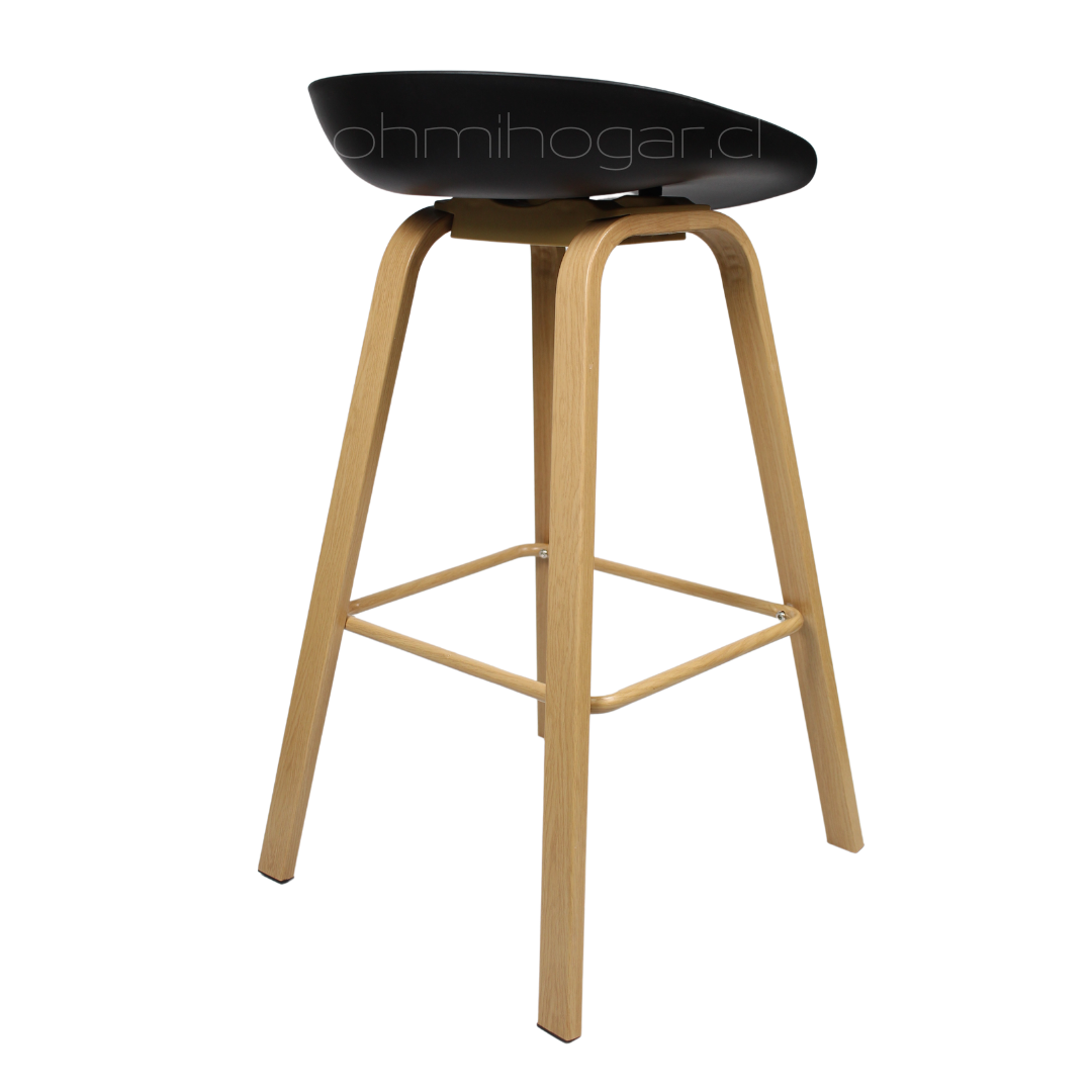 Taburete Cup Negro -3