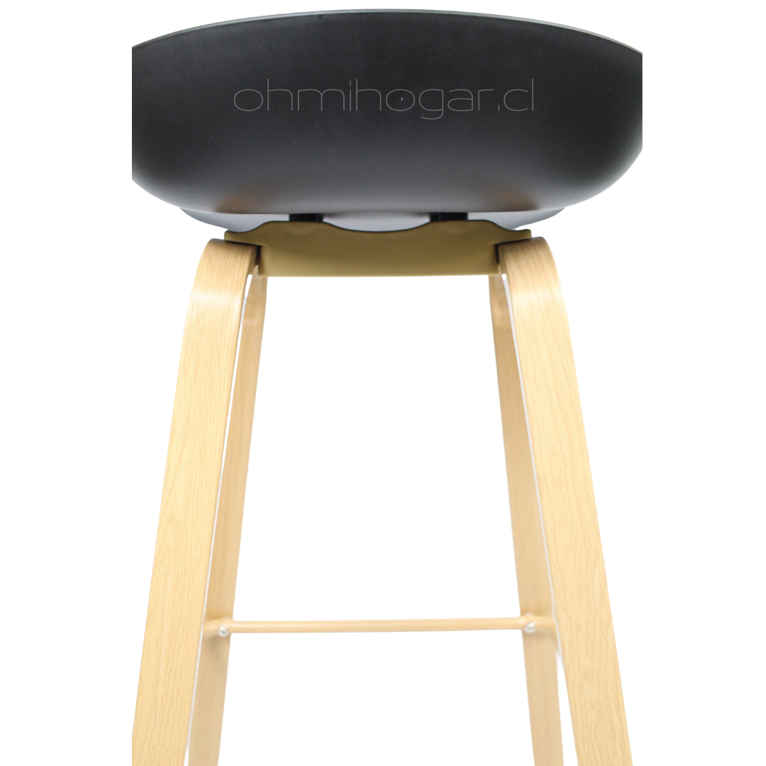 Taburete Cup Negro -5