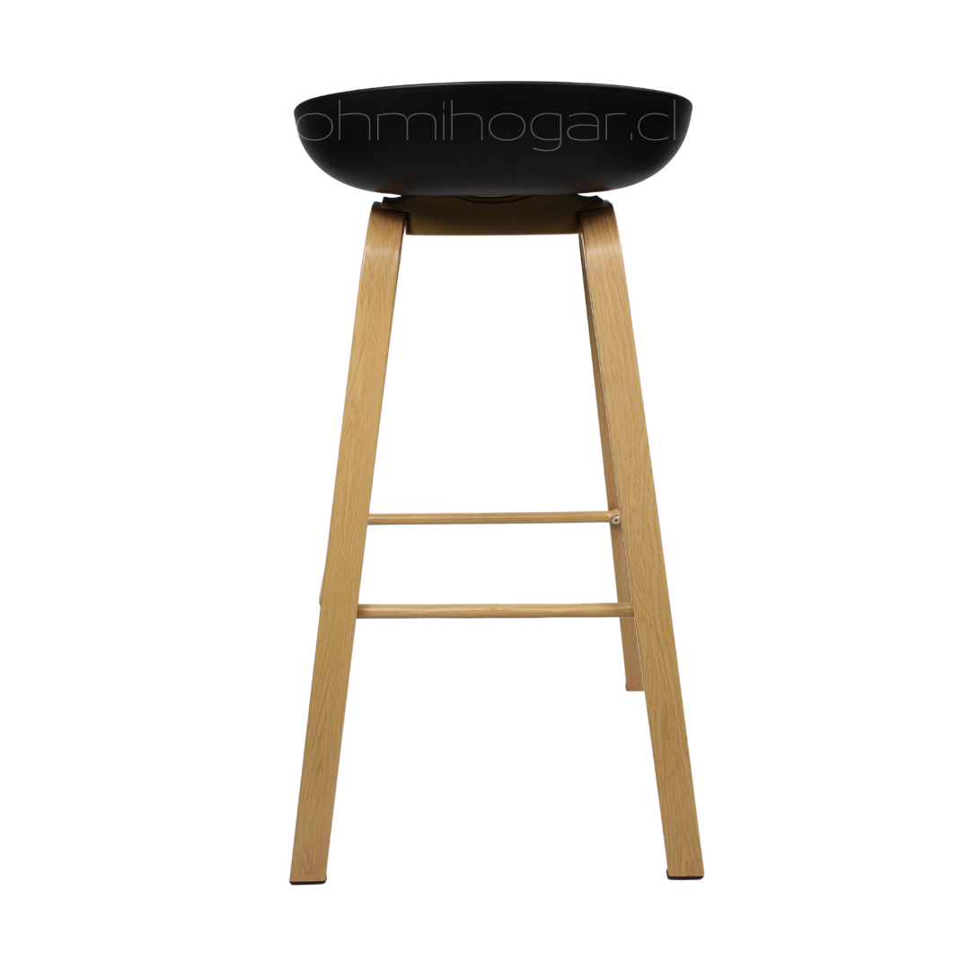 Taburete Cup Negro -4