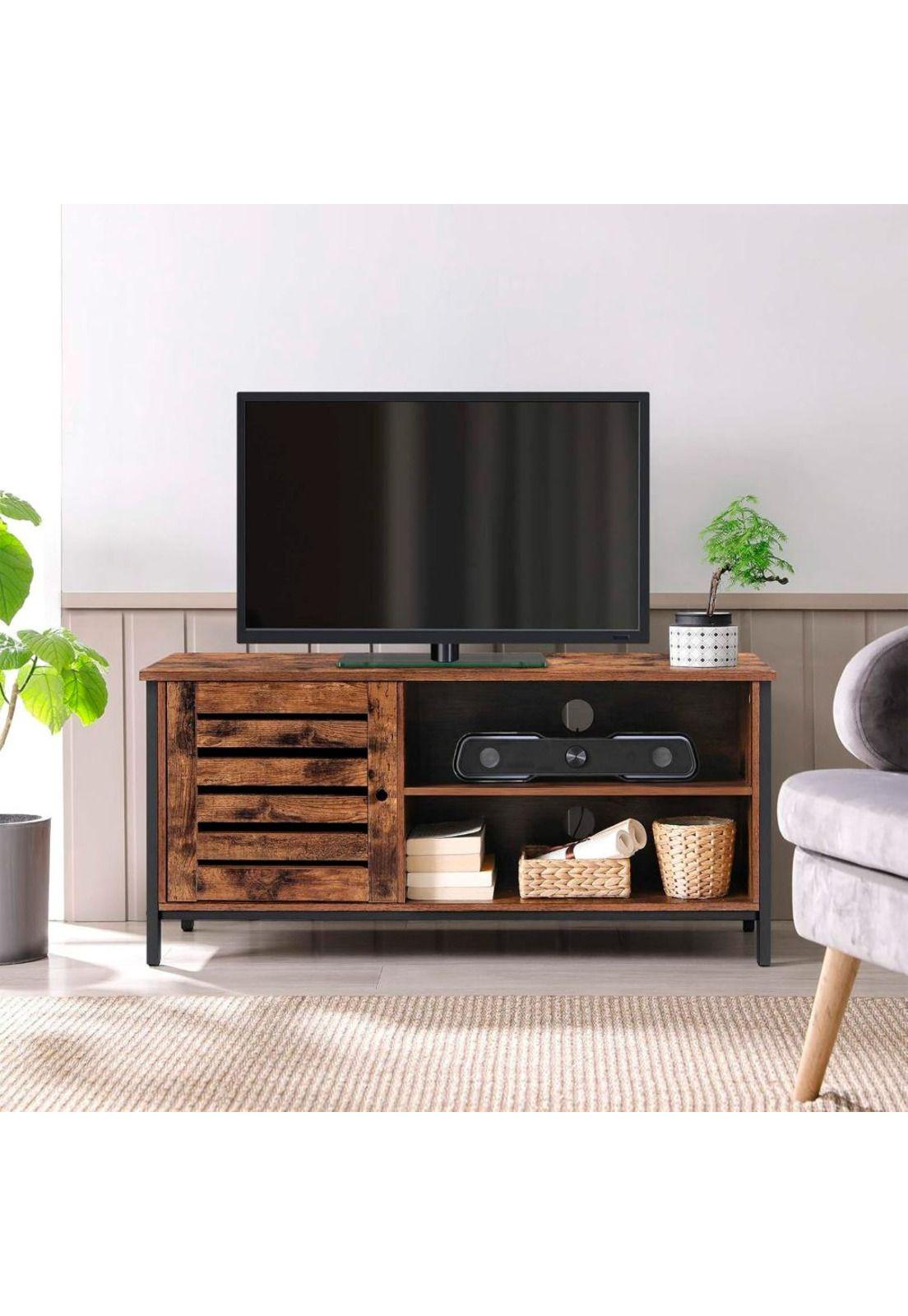 Rack de TV Rustico Toast Wood 110x40cm-4