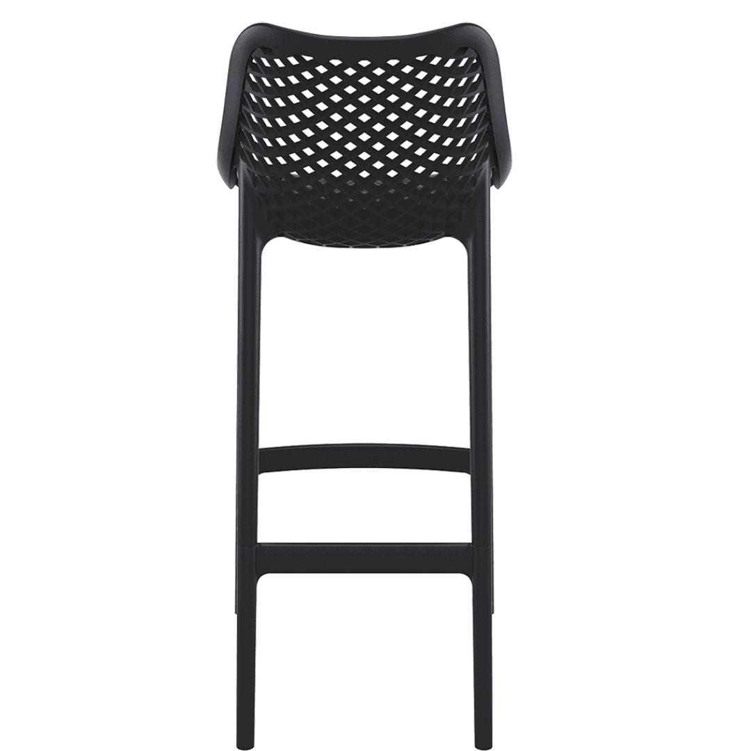 Pack 4 Taburetes Euro Basic Negros 75cm -1