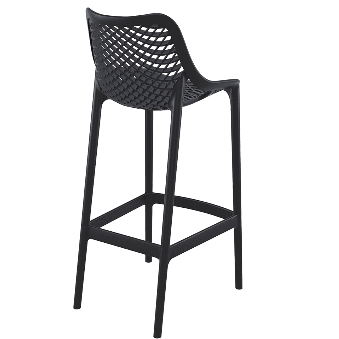 Pack 4 Taburetes Euro Basic Negros 75cm -2