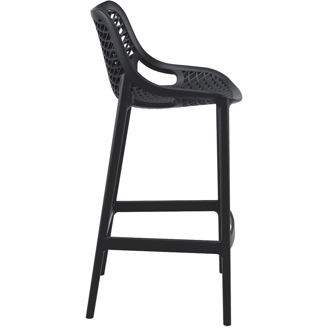 Pack 4 Taburetes Euro Basic Negros 75cm -3