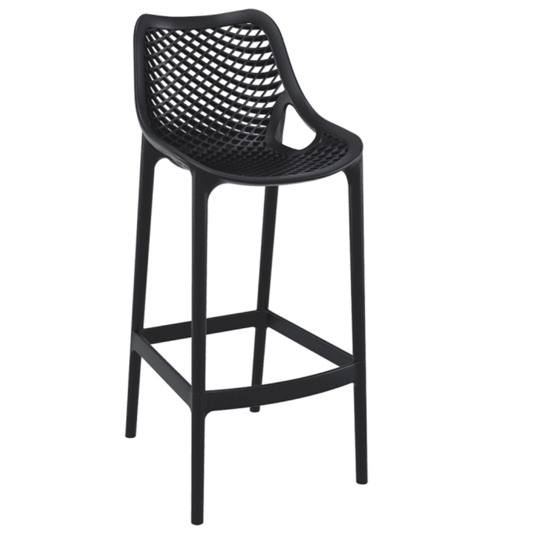 Pack 4 Taburetes Euro Basic Negros 75cm -5
