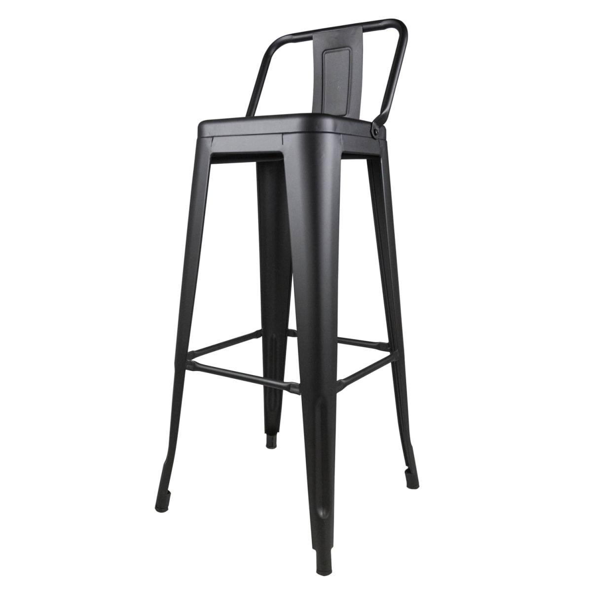 Pack 4 Taburetes Tolix Negro 65cm-2