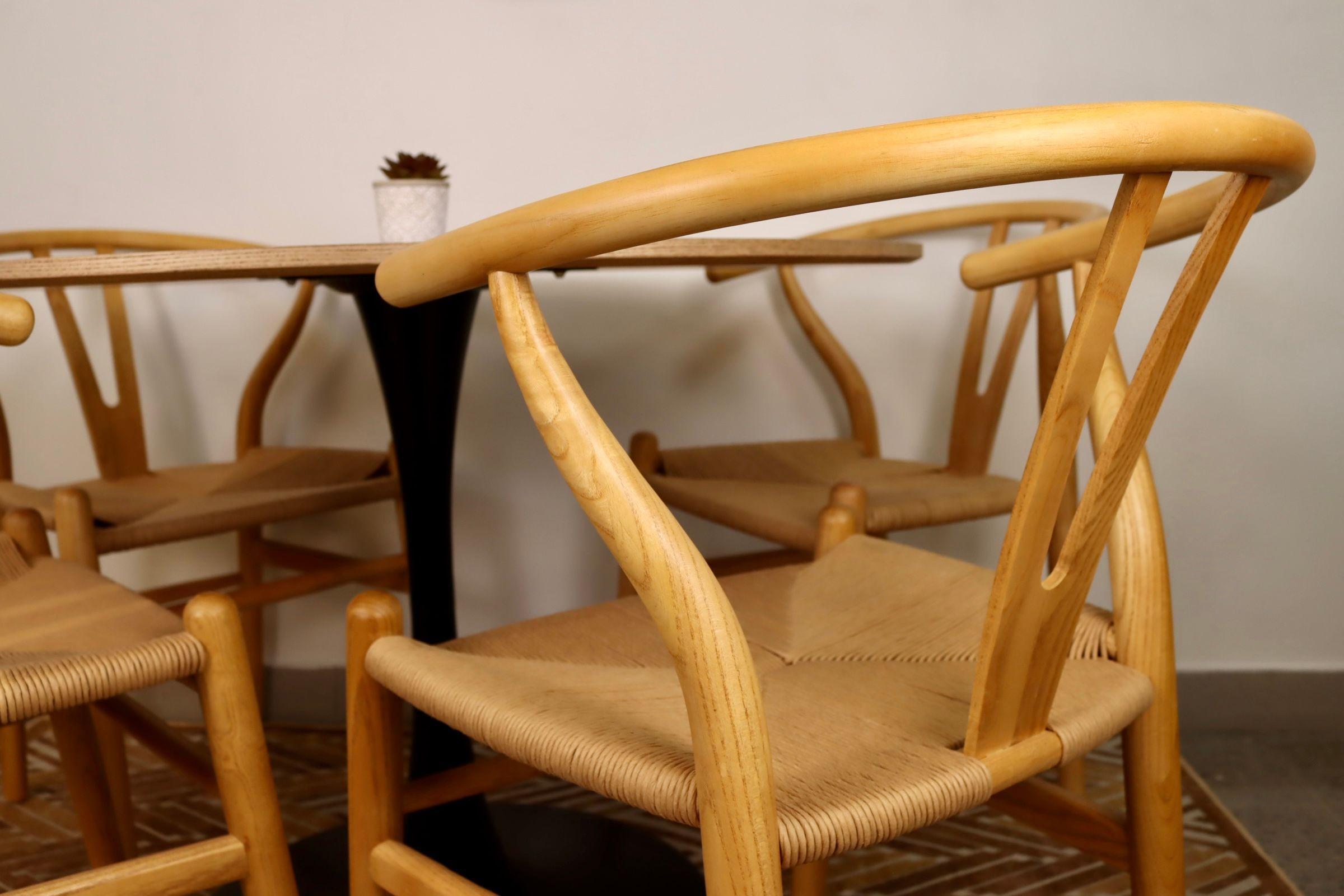 Silla Wishbone Natural -6
