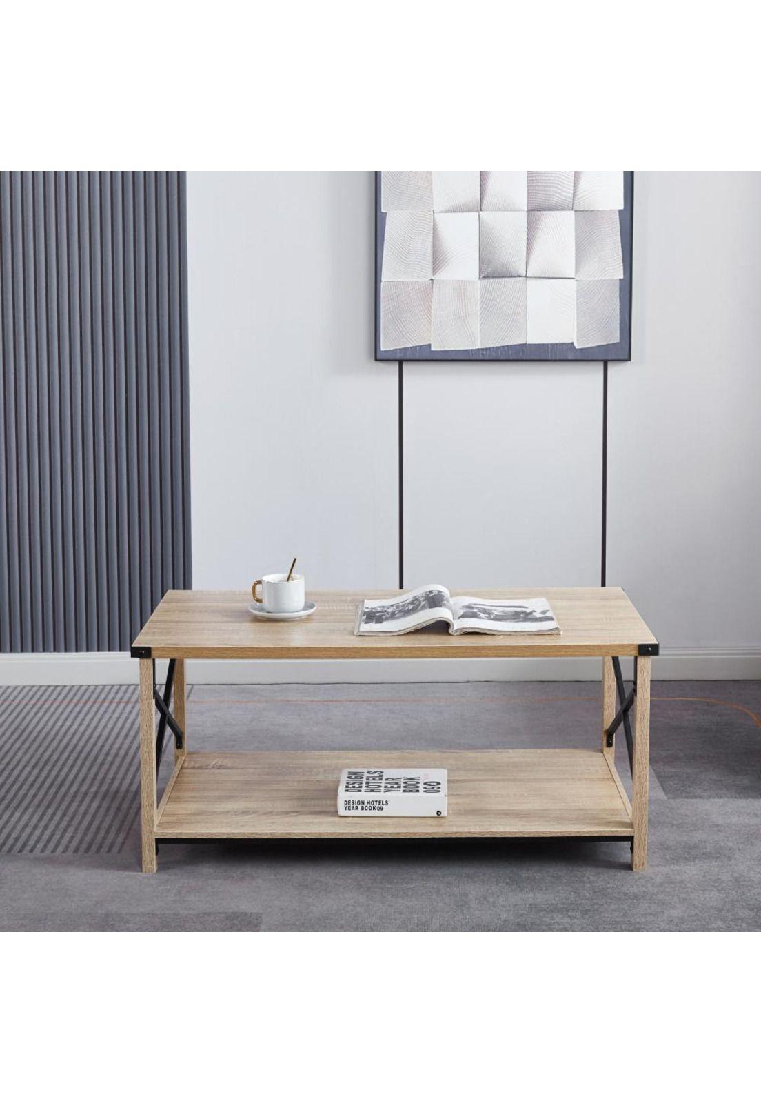 Mesa de Centro África Rectangular 100x50x45cm-2