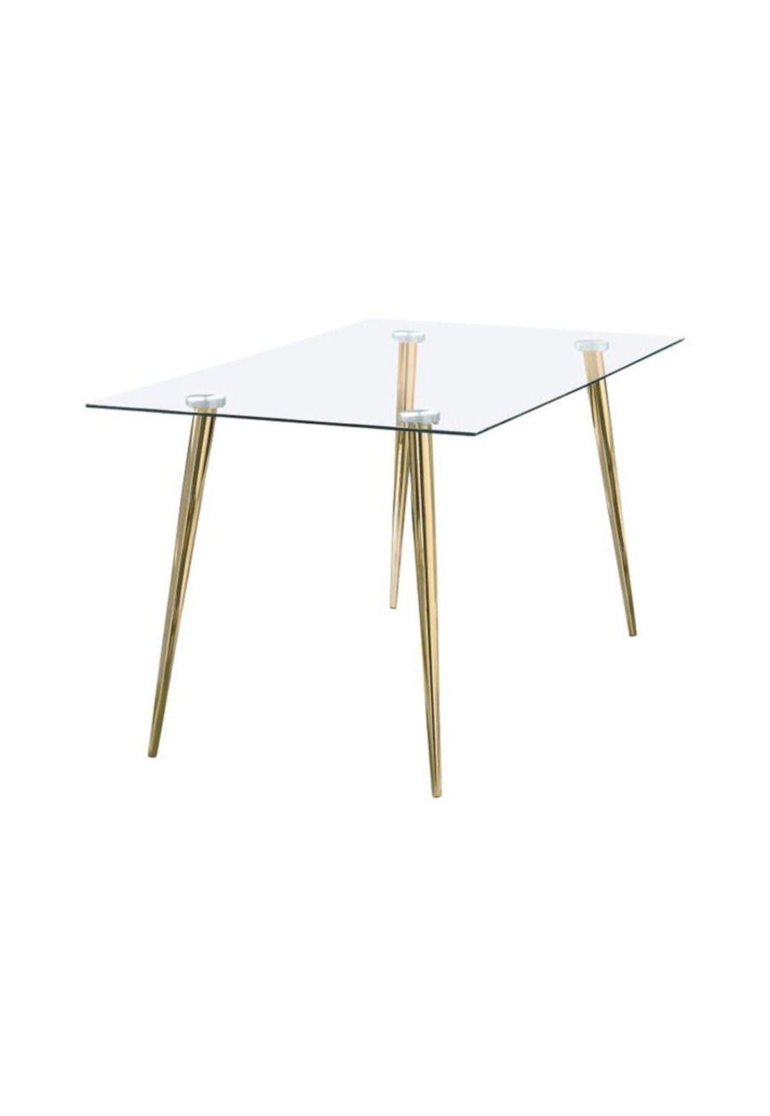 Mesa Eames Vidrio Rectangular 160x80cm-0