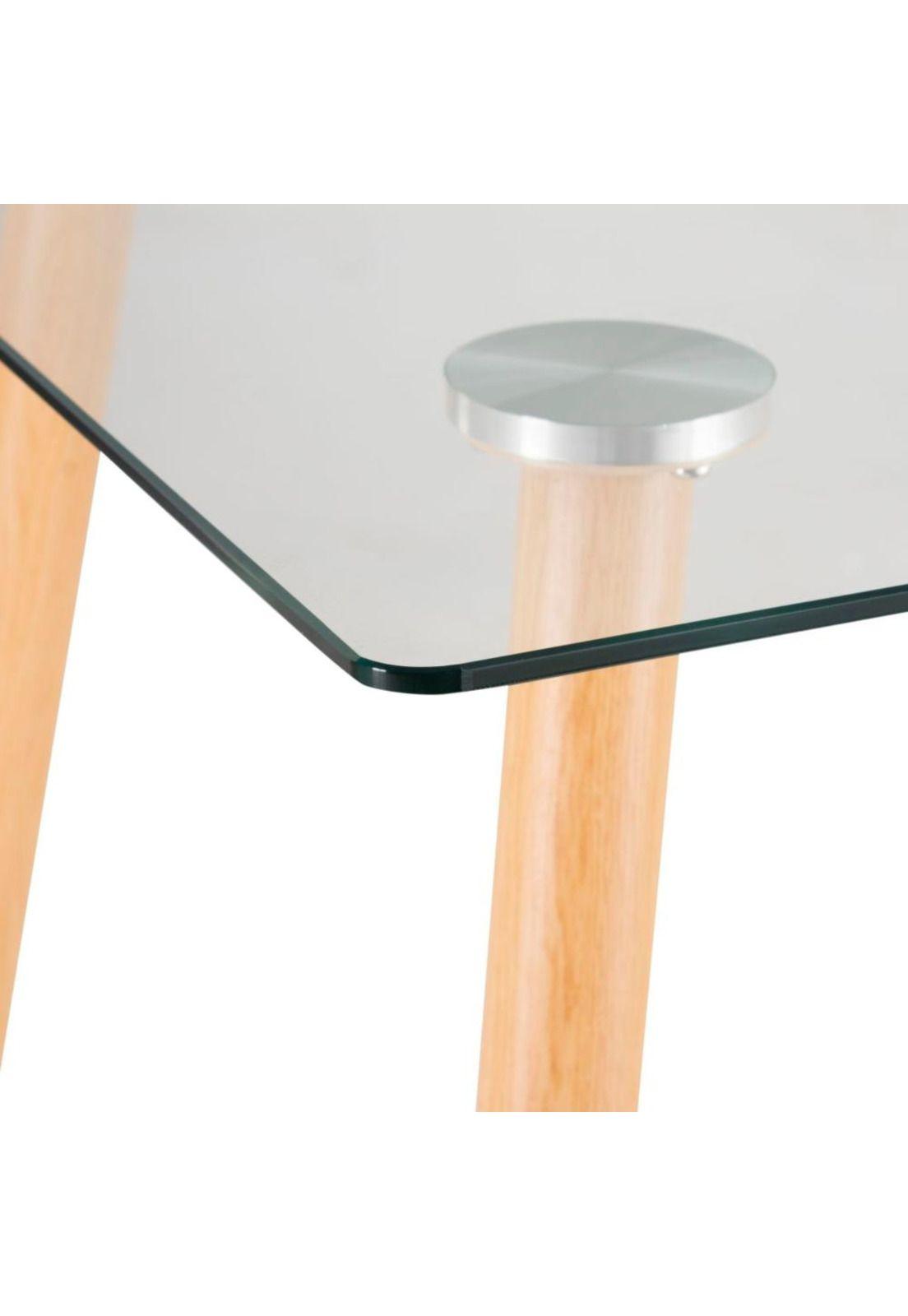 Mesa Eames Vidrio Rectangular 160x80cm-2