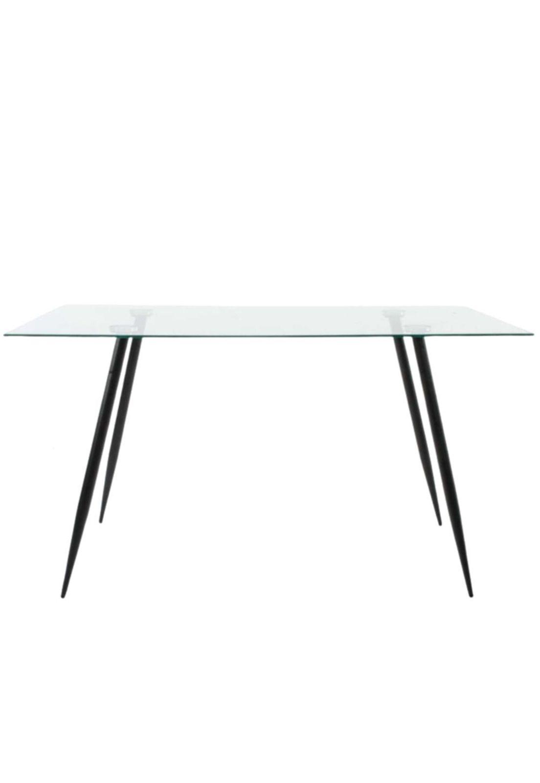 Mesa Eames Vidrio Rectangular 160x80cm-0