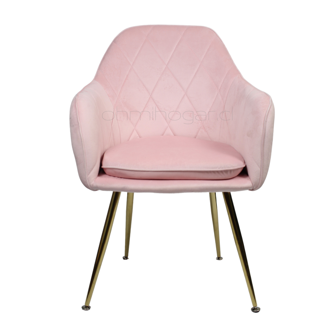 Silla Warm Rosa Vintage -1