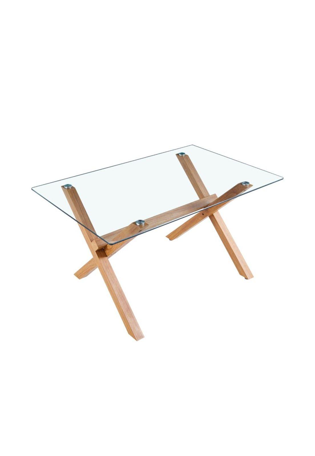 Mesa Xtable Rectangular de Vidrio 140x90cm-2