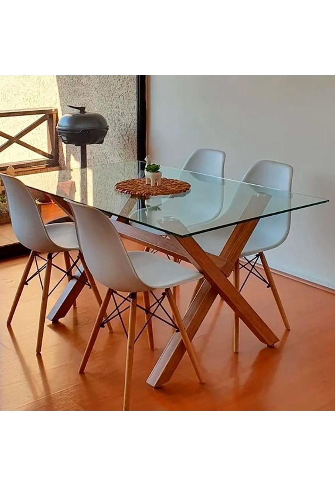 Mesa Xtable Rectangular de Vidrio 140x90cm-4