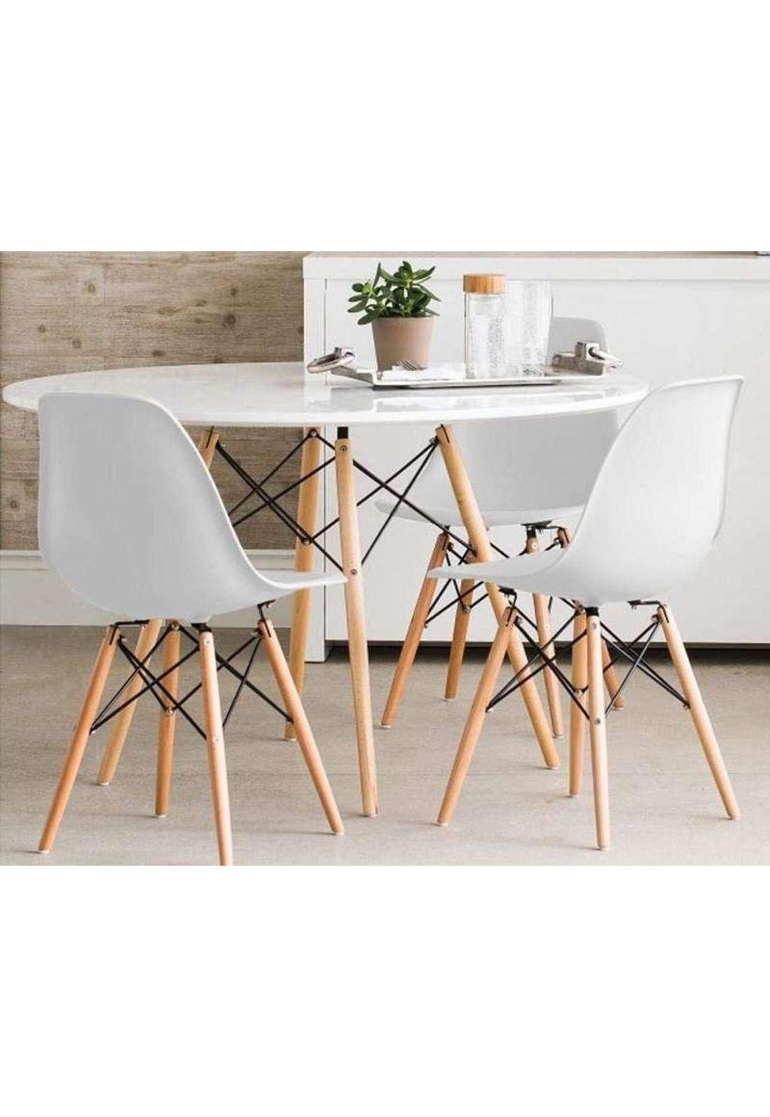 Mesa Eames Redonda 100cm Diámetro-2