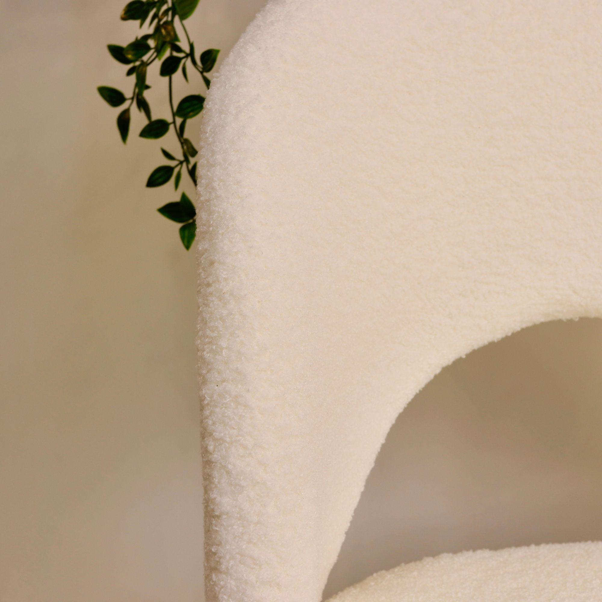 Silla Lana Bouclé Blanco-5
