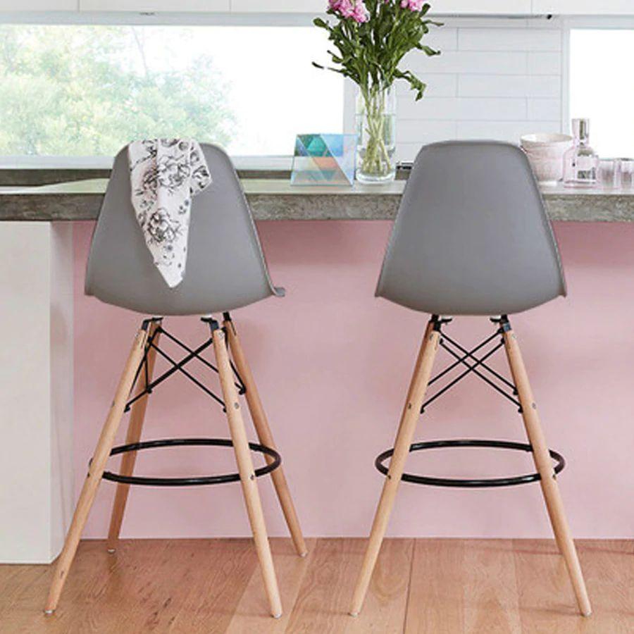 Taburete Eames Gris -5