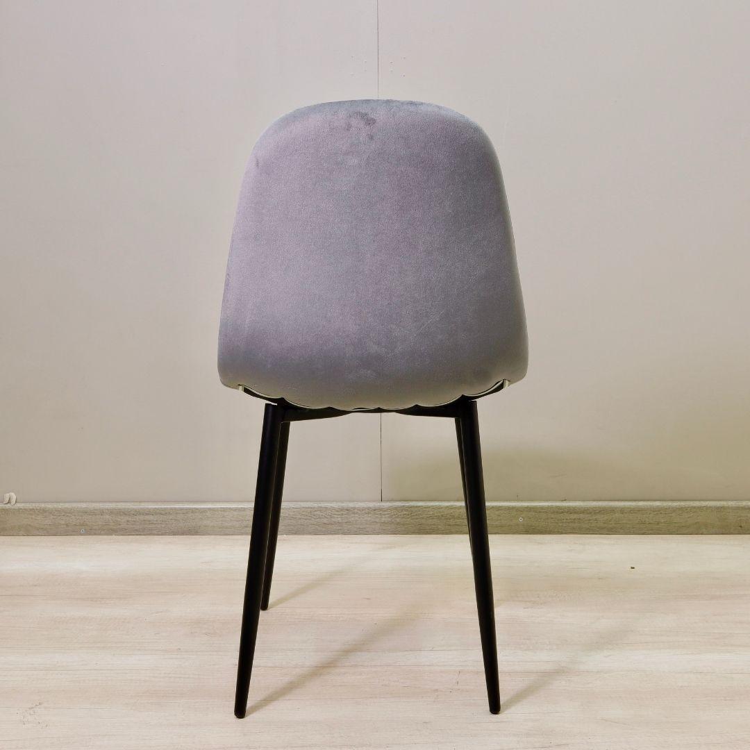 Pack 4 Sillas Eames VelVet PN Gris -5