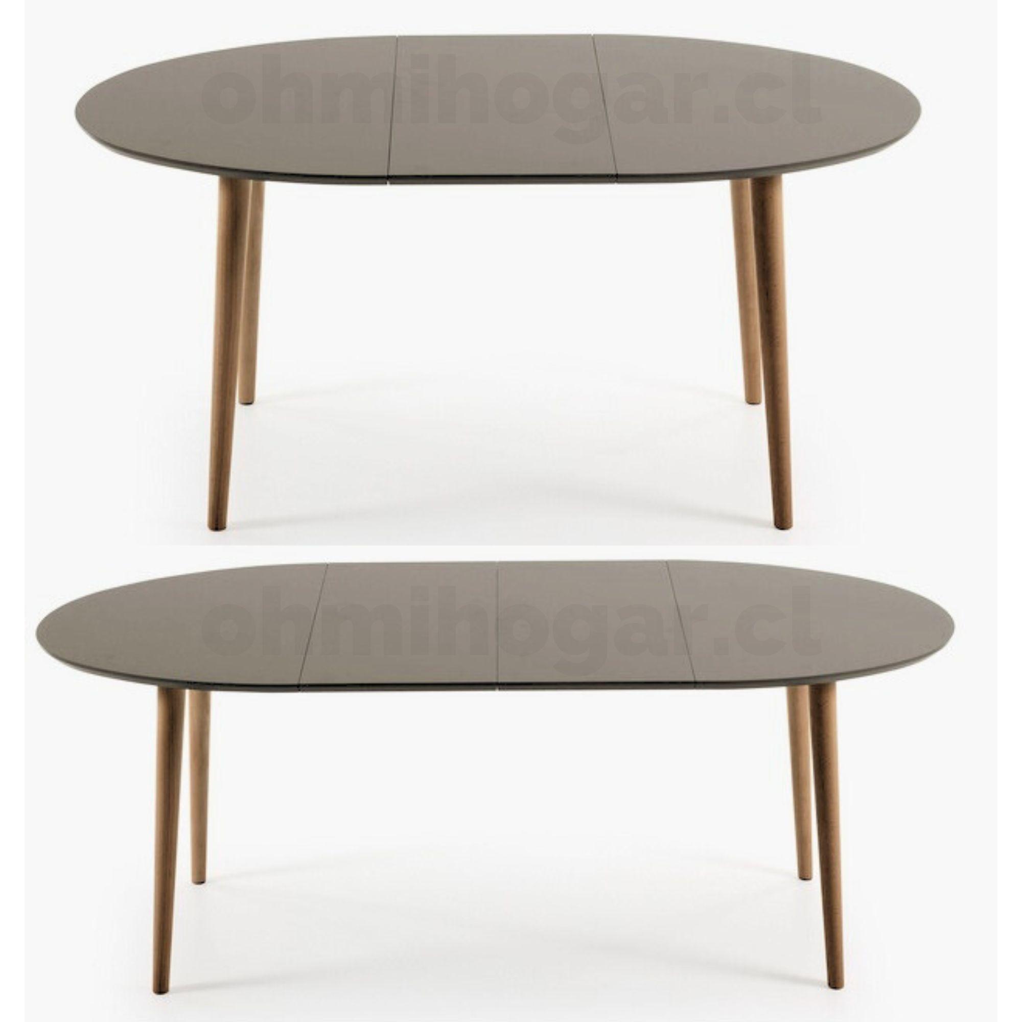 Mesa Extensible Negro 100cm a 180cm -4