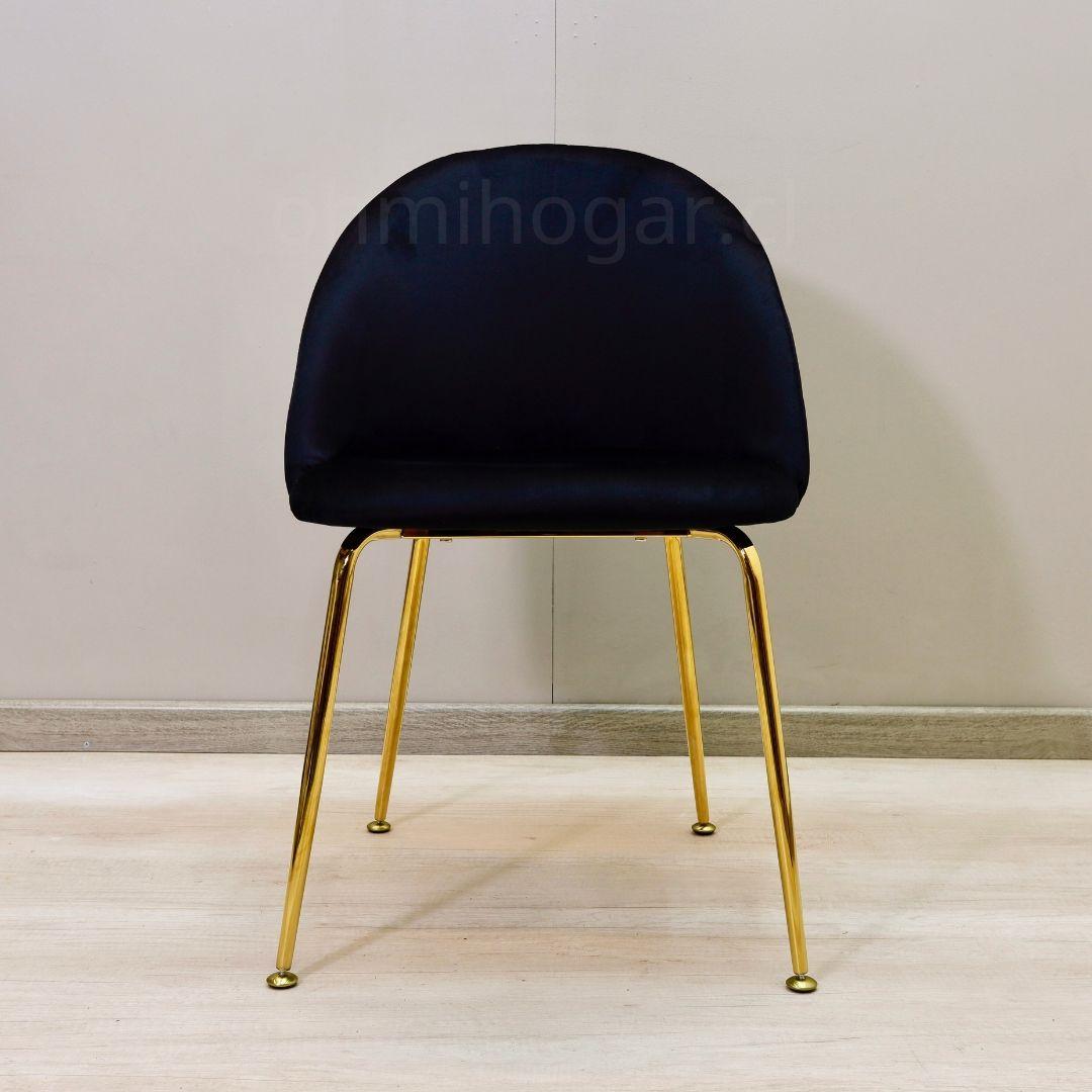 Pack 4 Sillas B Gold Negro -3