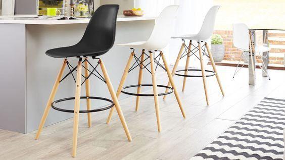 Taburete Eames Rosa-5