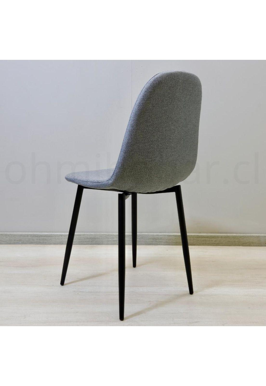 Silla Eames Lino Gris PN-4