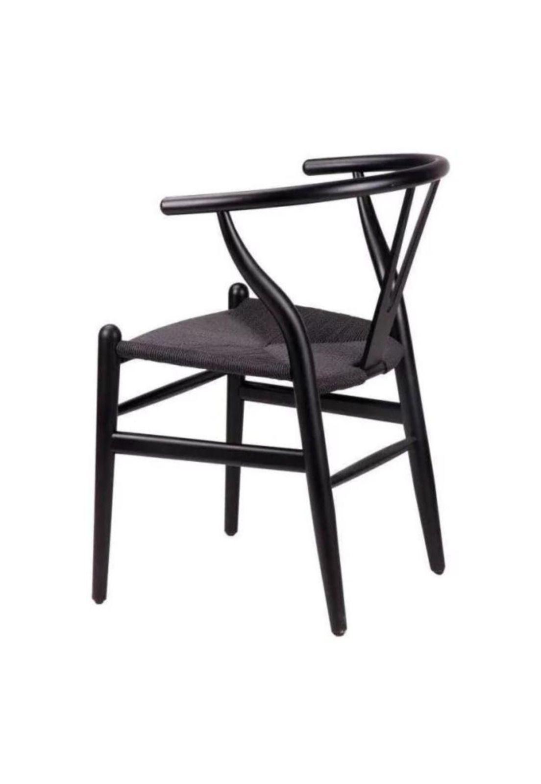 Silla Wishbone de Madera-3