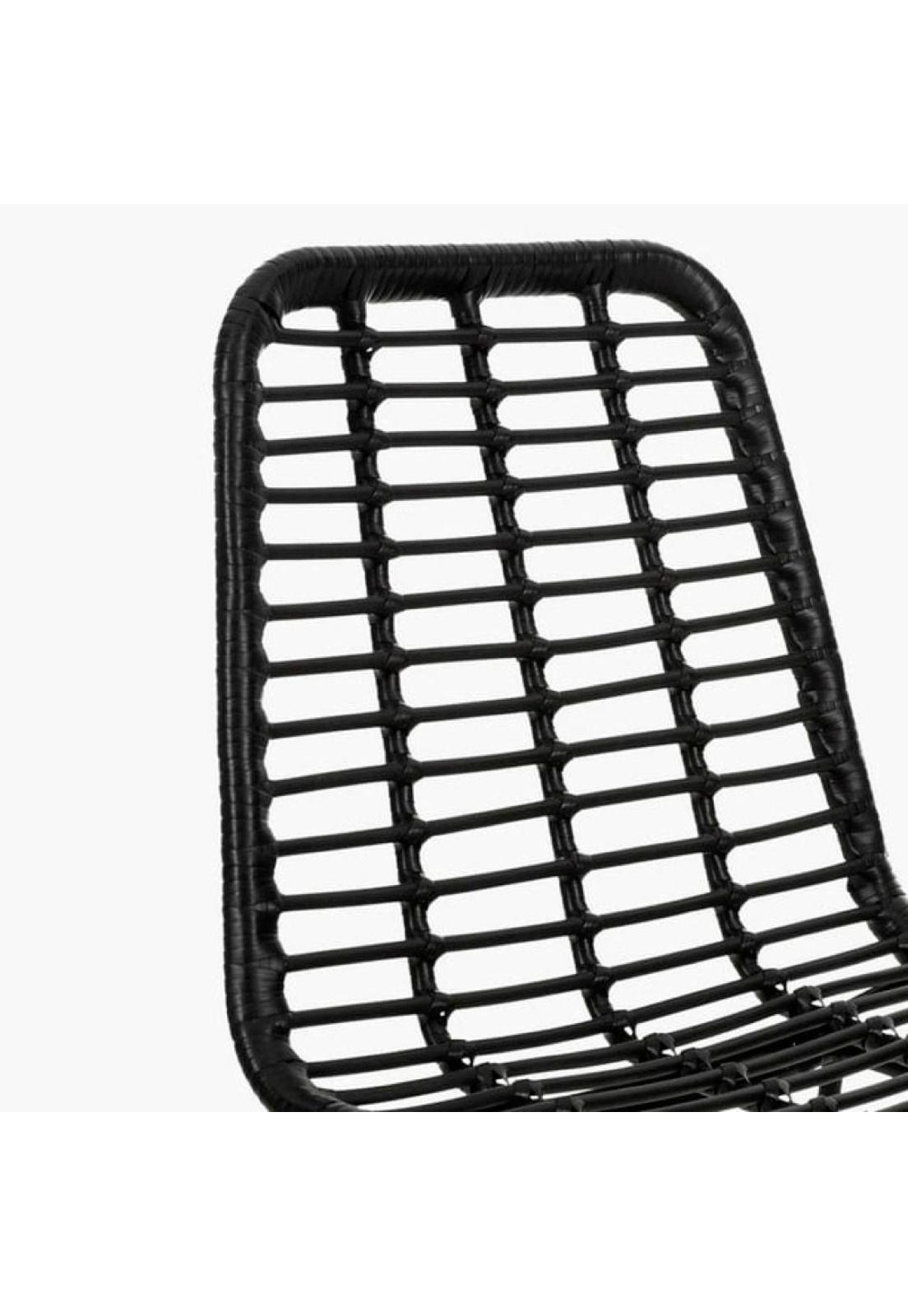 Taburete Eames Nature de Ratan 70cm-1