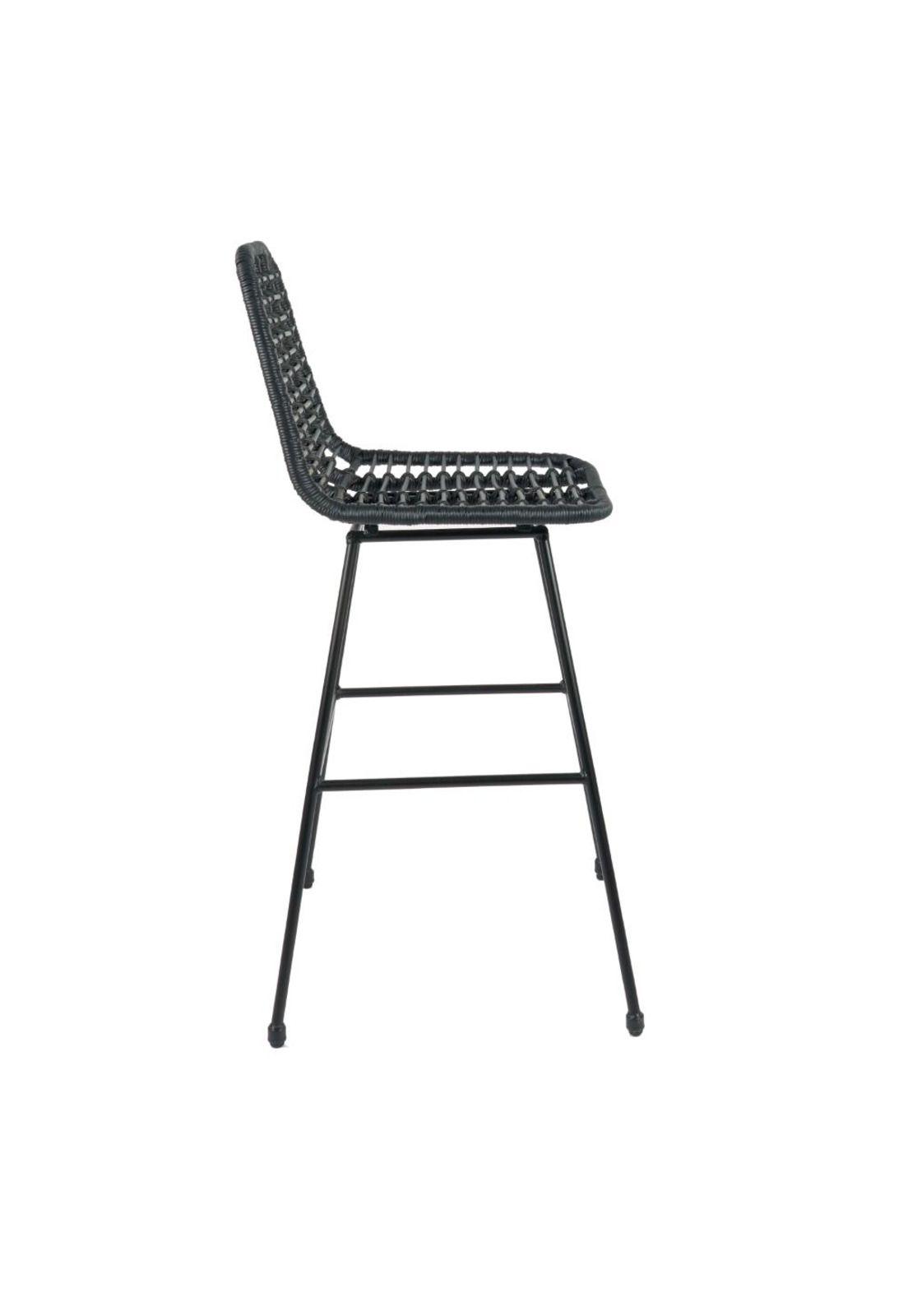 Taburete Eames Nature de Ratan 70cm-2