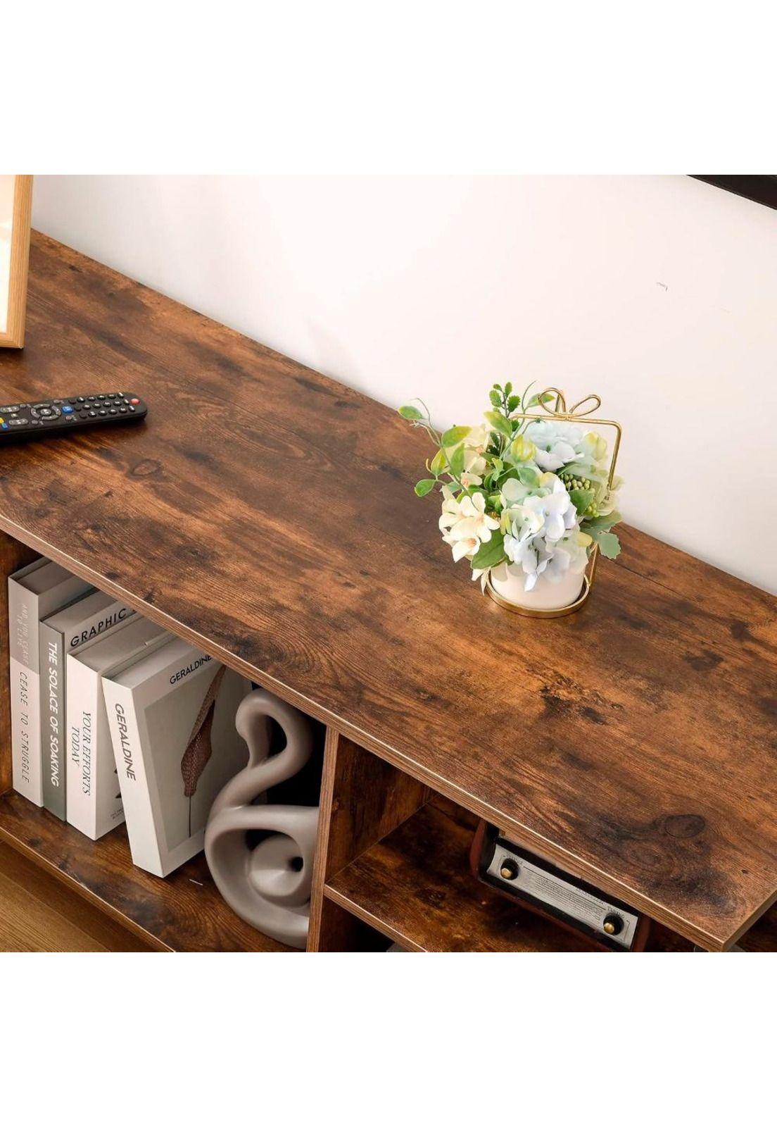 Rack de TV Industrial Toast Wood 135x37cm-7