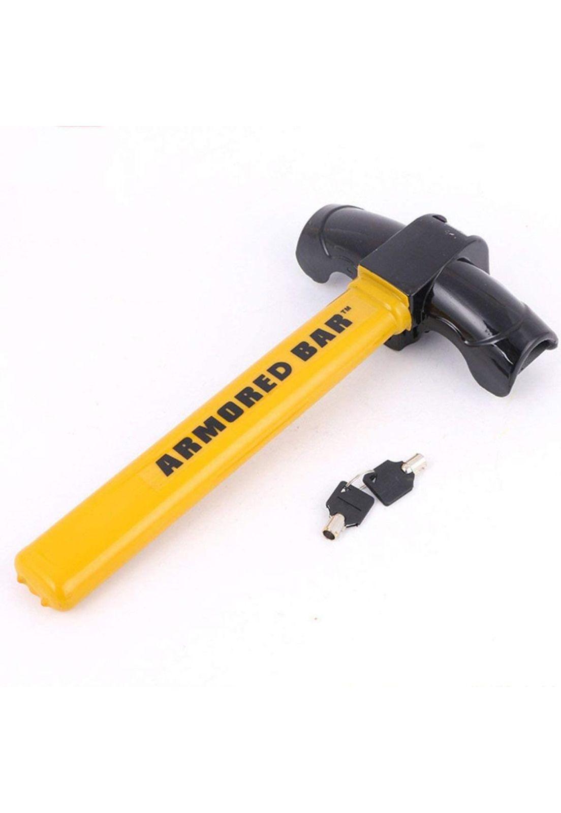 Traba Volantes Anti atracos Traba Volante Seguirdad Auto +llave-0