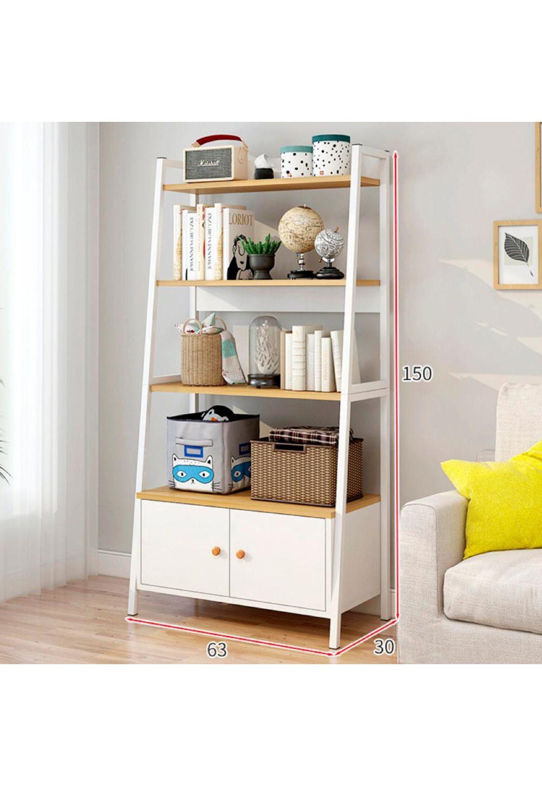 Estante Living Librero 65x40x150cm Chic Home-4