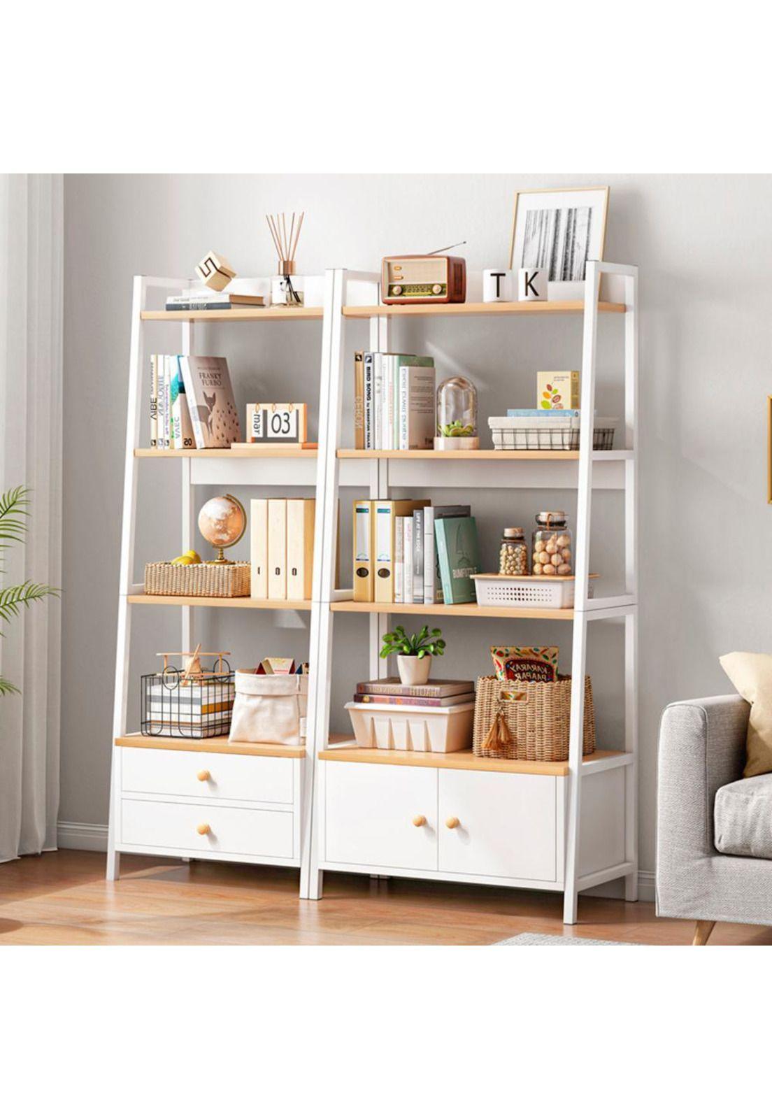 Estante Living Librero 65x40x150cm Chic Home-5