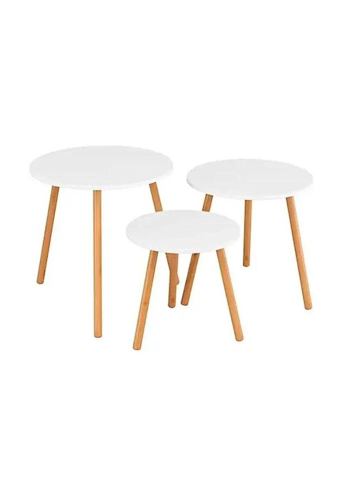 Juego de mesas de centro 50+40+32 cm Chic Home-0