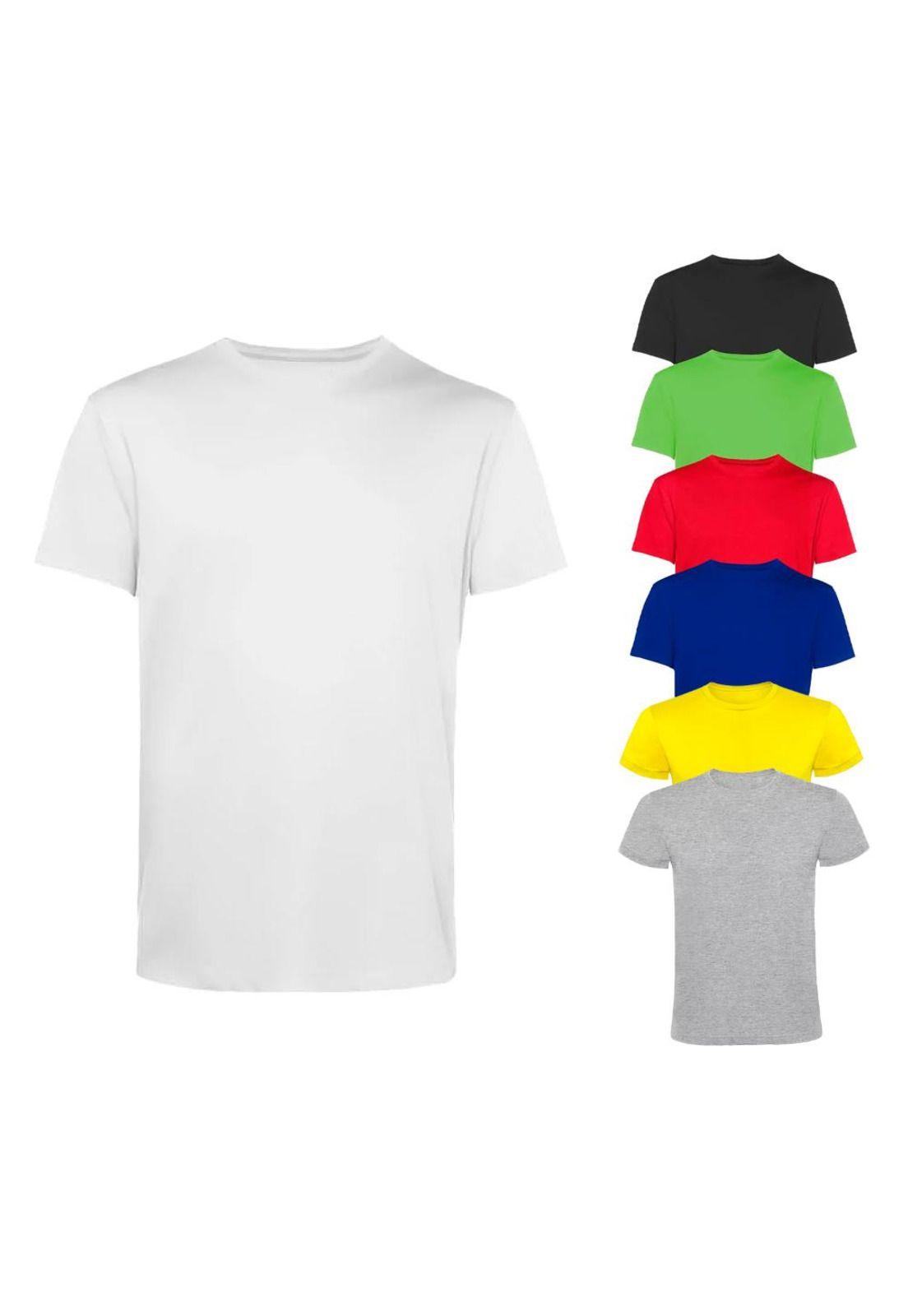 Polera de Algodón para Sublimar Estampar Colores-2