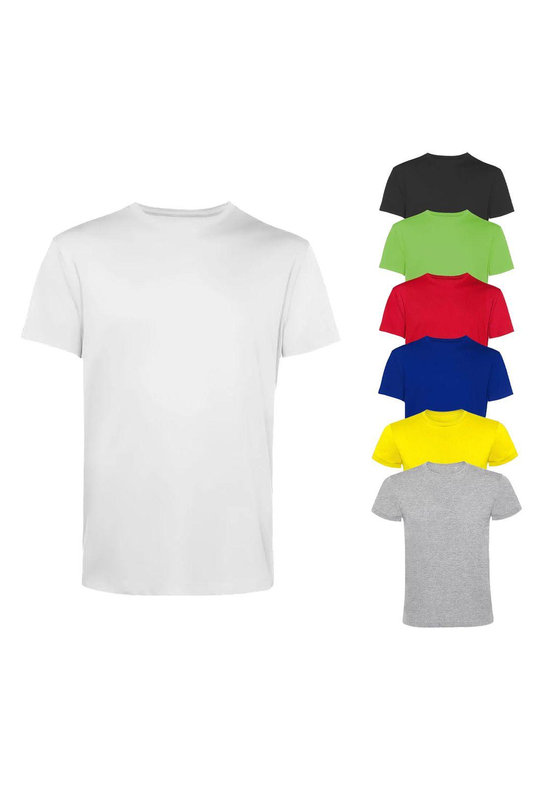 Polera de Algodón para Sublimar Estampar Colores-0