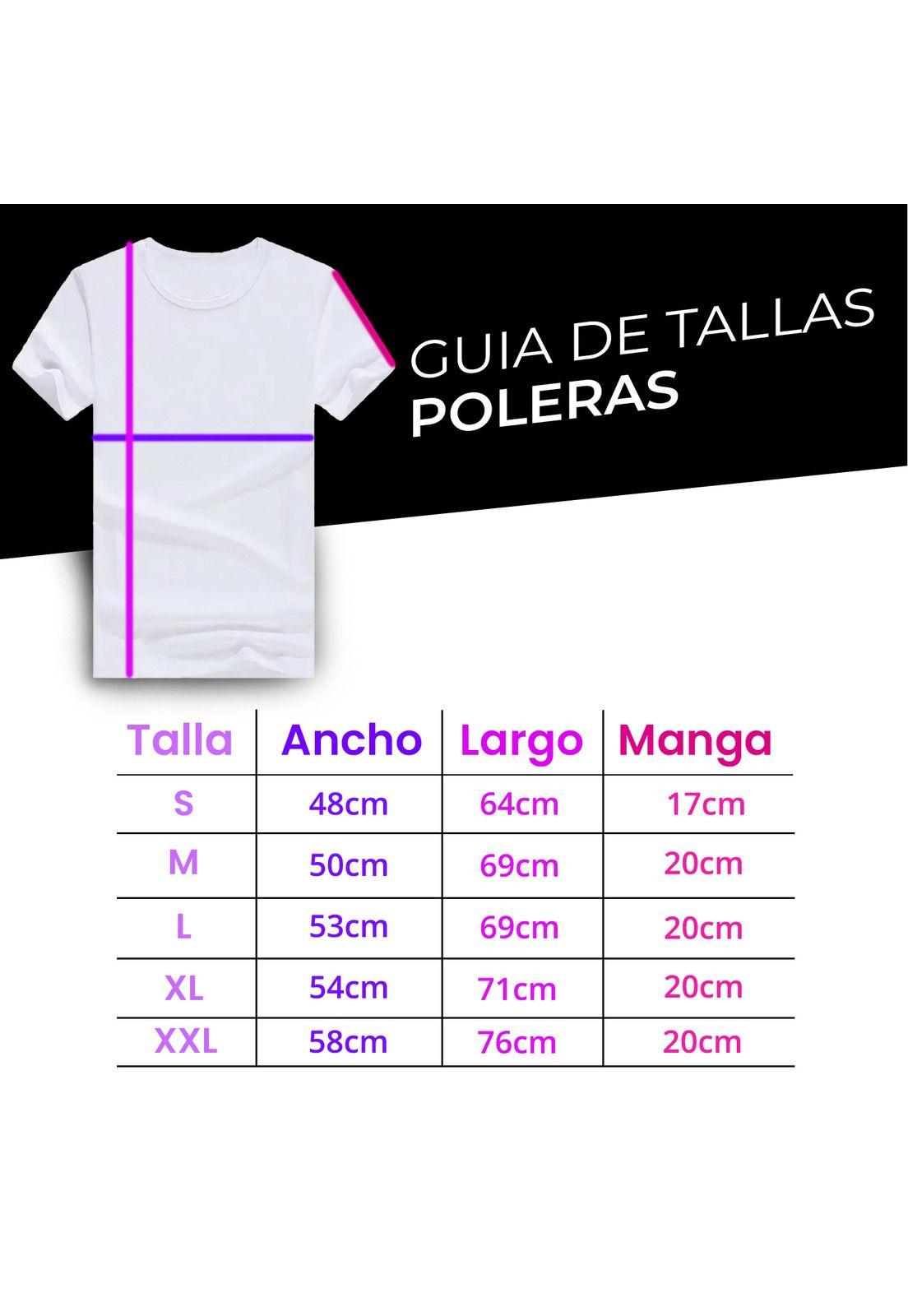 Polera de Algodón para Sublimar Estampar Colores-4
