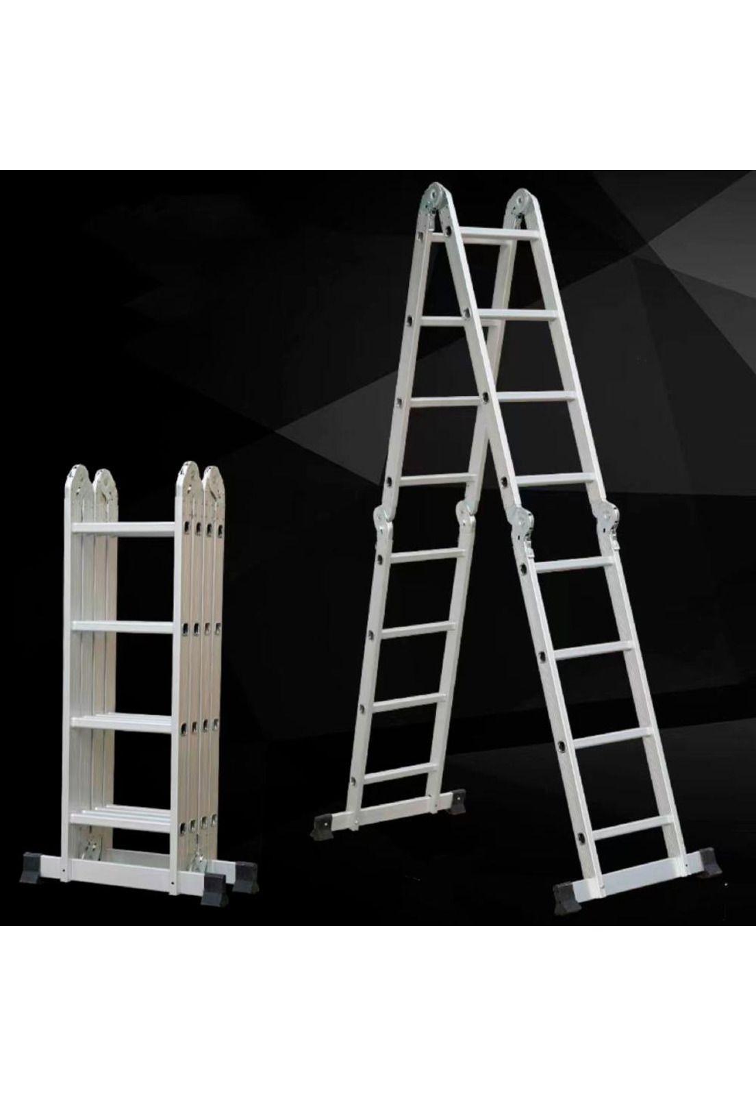 Escalera Multipropósito 5,7mt 20 Peldaños Profesional-3