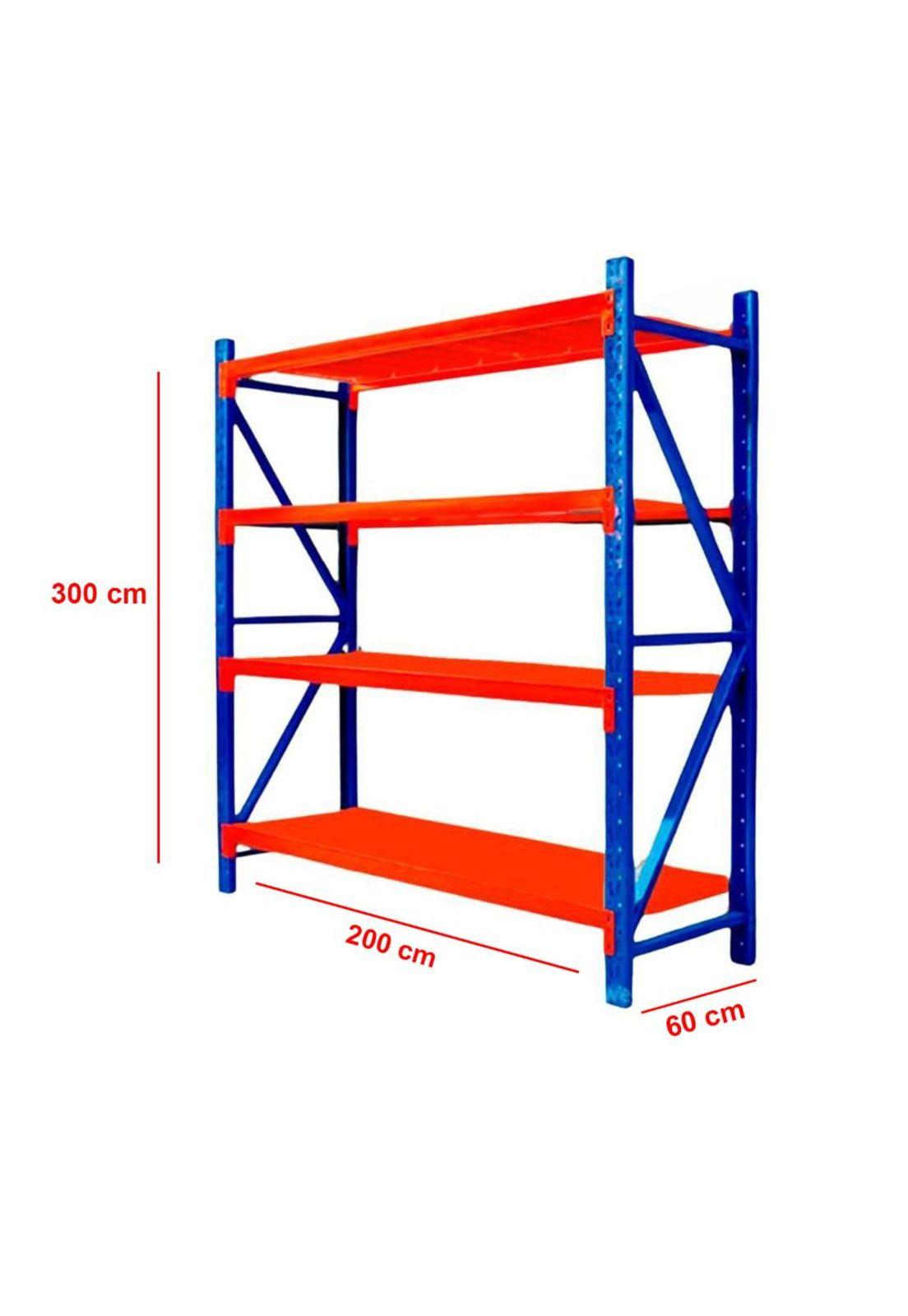 Estante Metálico Rack  300x200x60 800kg-5