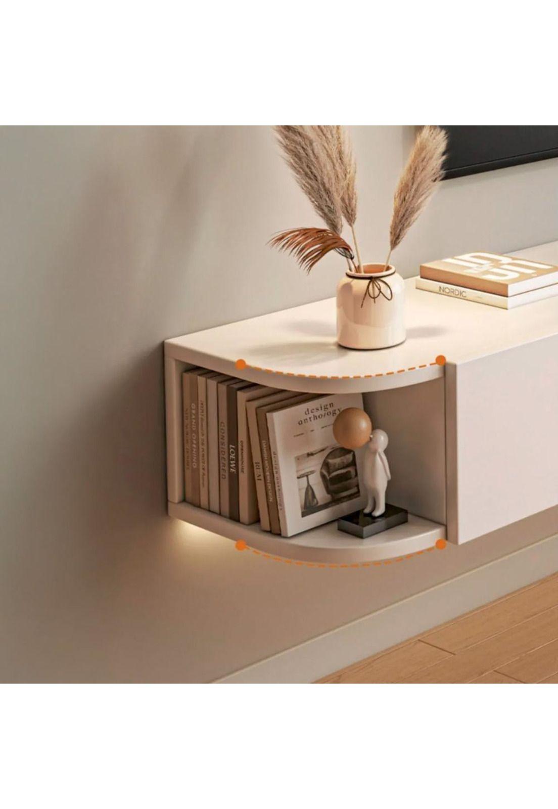 Rack TV flotante/aereo 160x28x20cm Chic Home-3