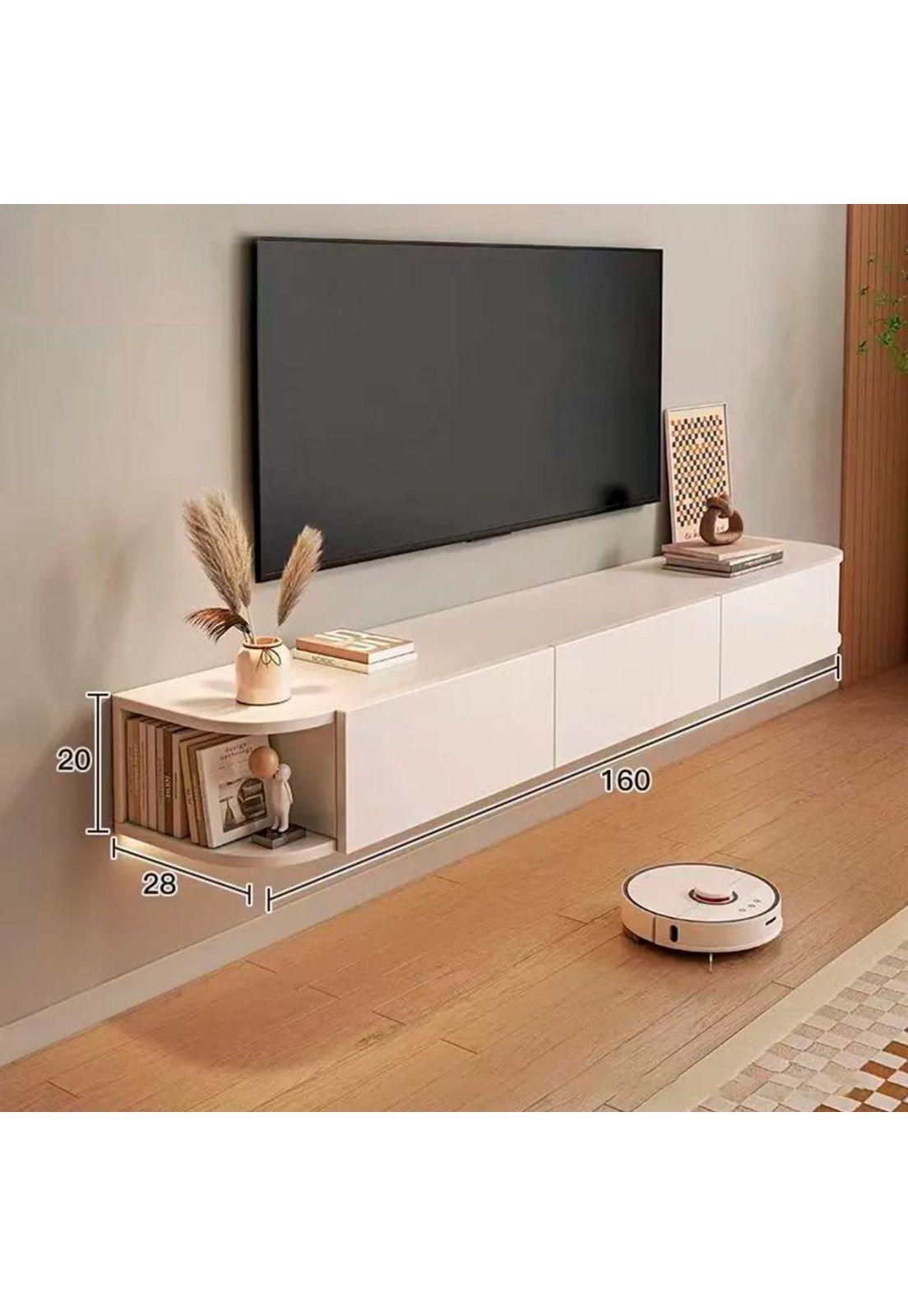 Rack TV flotante/aereo 160x28x20cm Chic Home-4