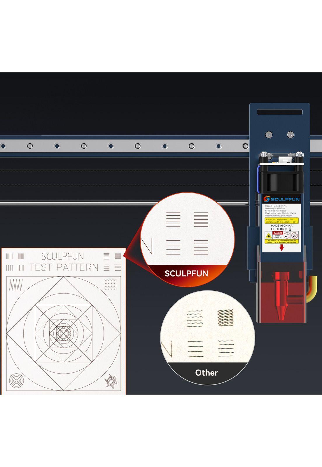 Kit Grabadora Láser SCULPFUN S30 PRO 10W-2