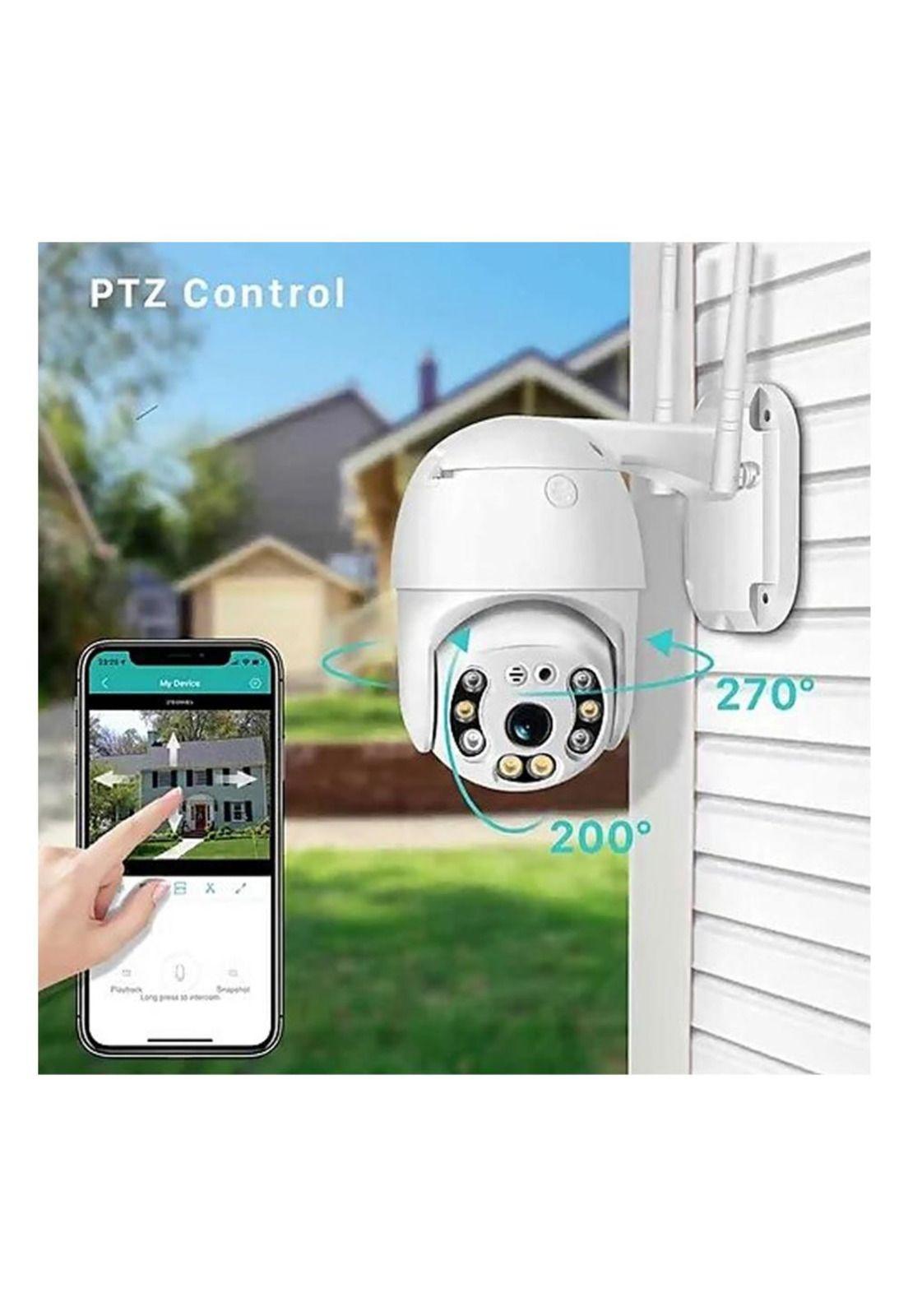 Cámara Ip Wifi Exterior Vision Nocturna 2 Mp Zoom-3