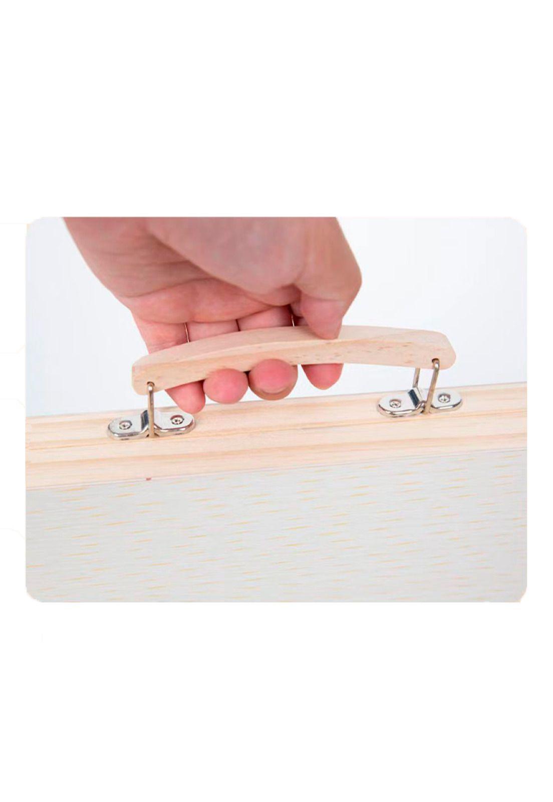 Kit Dibujo Nino 180pcs Maleta Madera-1